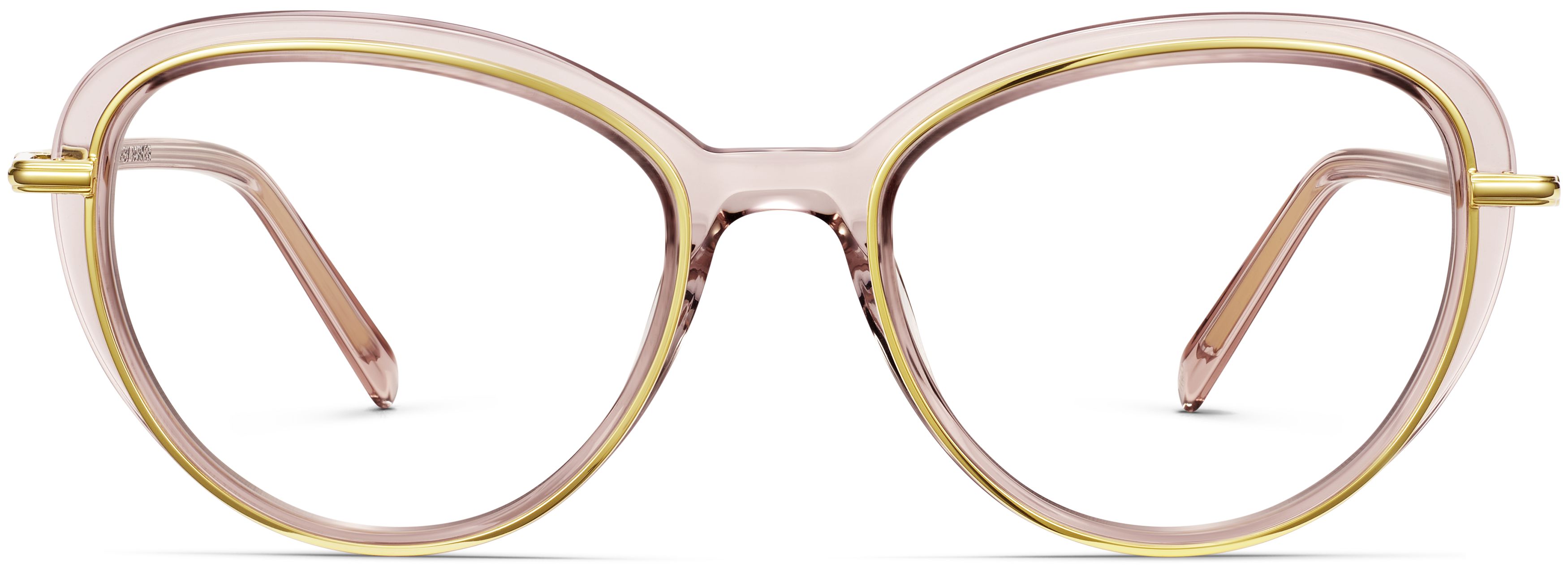 Lorna Rose Water with Polished Gold, front view