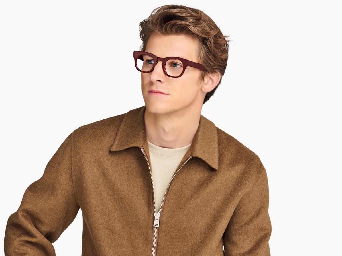 Red eyeglasses discount