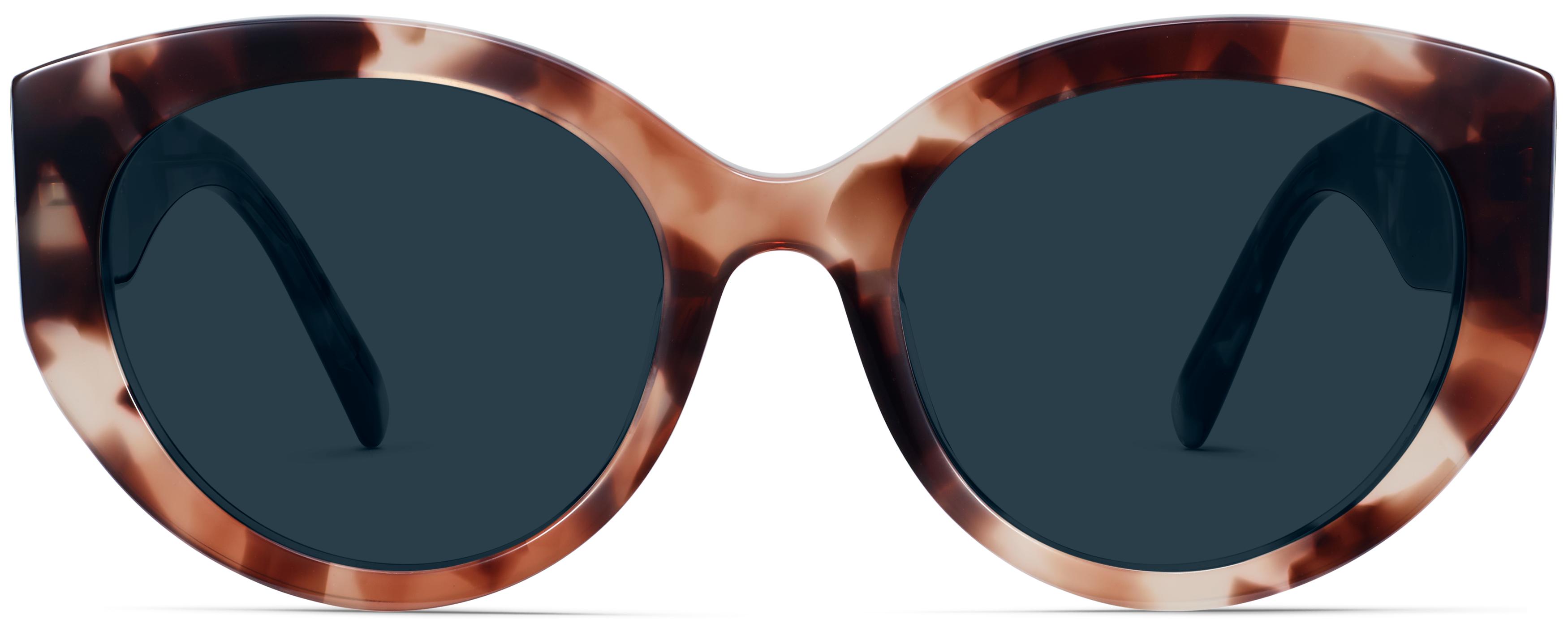 Samira Sunglasses in Sesame Tortoise — Wide | Warby Parker display picture 1