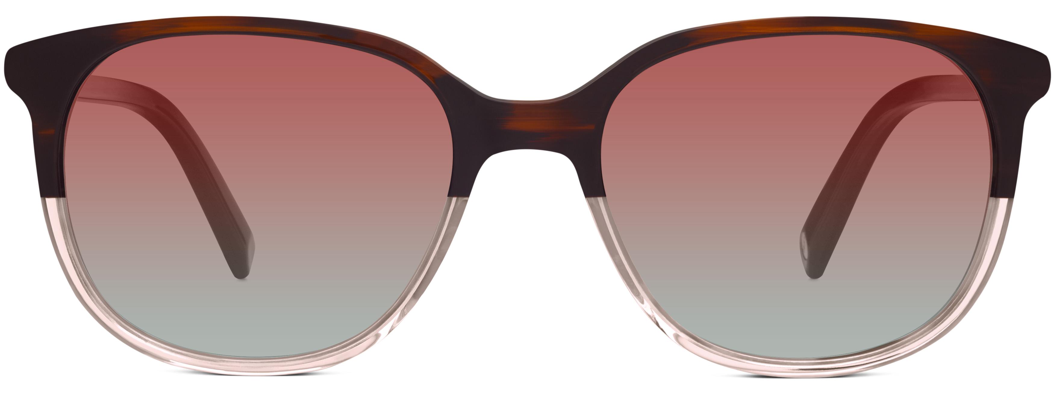 Warby Parker Laurel Eyeglasses in Tea Rose Laurel Sunglasses in Tea Rose Fade | Warby Parker main image 2