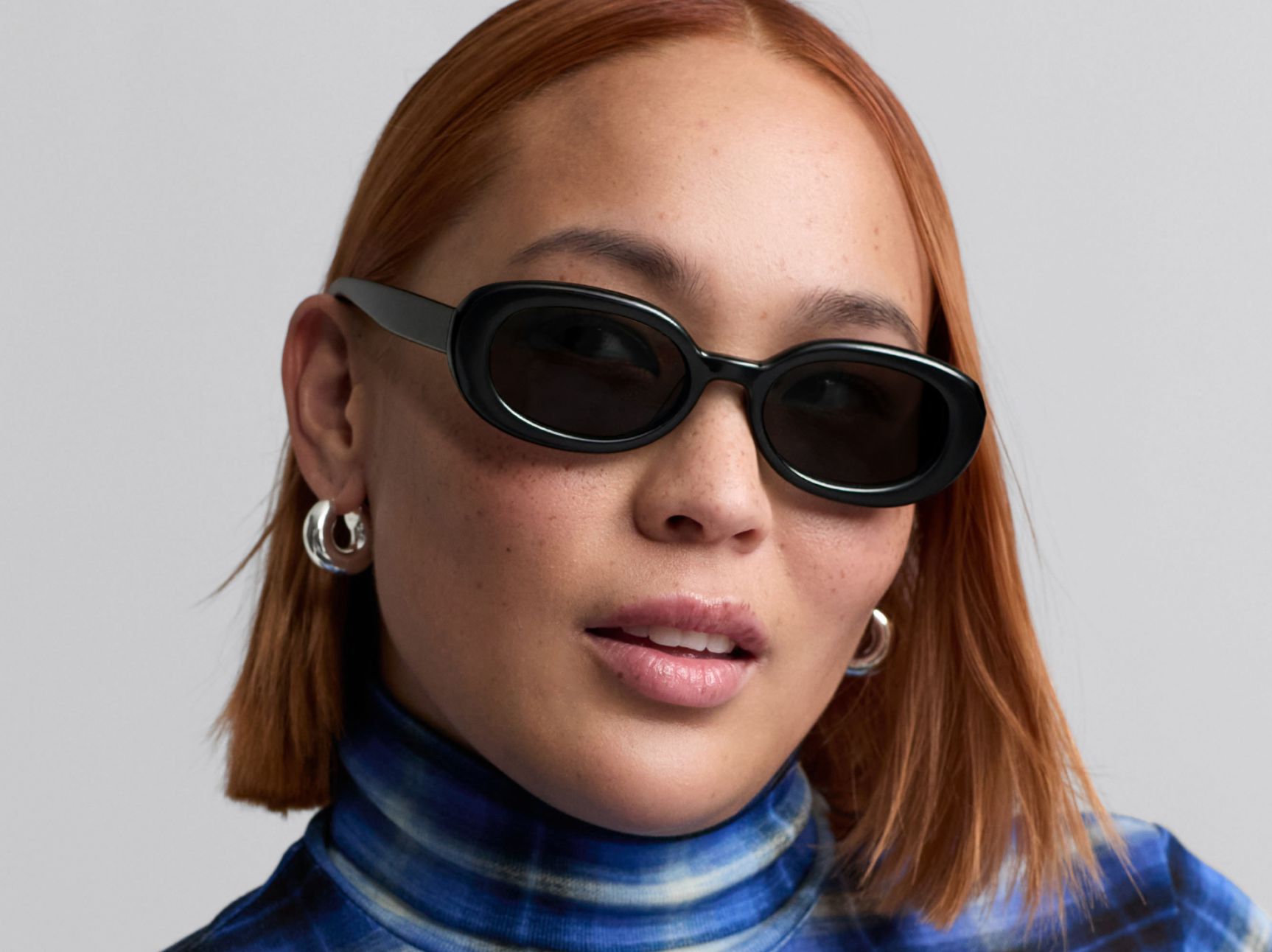 Millie Sunglasses in Jet Black — Wide | Warby Parker