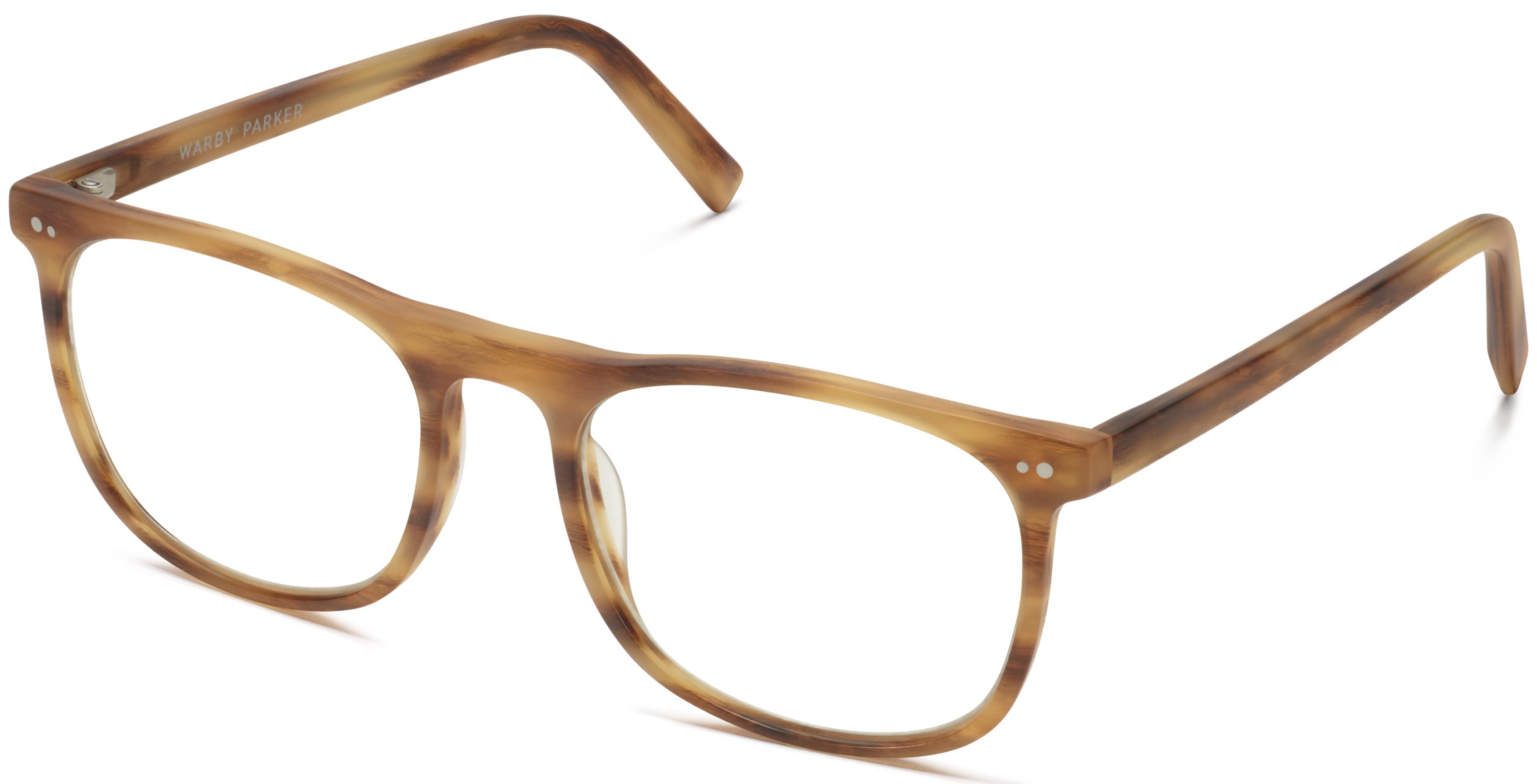 Alvin Eyeglasses in English Oak Matte Warby Parker