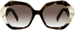 Mimi in Ristretto Tortoise with Marbled Opal, thumbnail 4