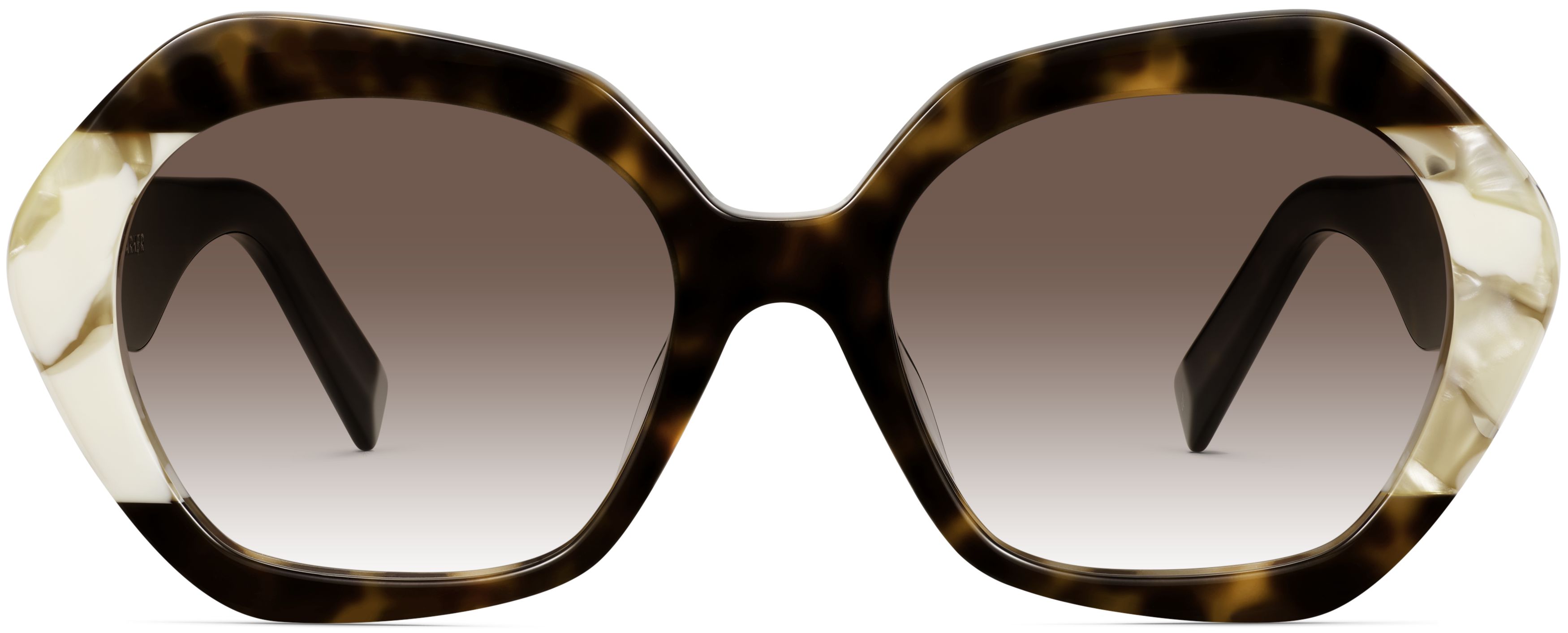Mimi Ristretto Tortoise with Marbled Opal, front view