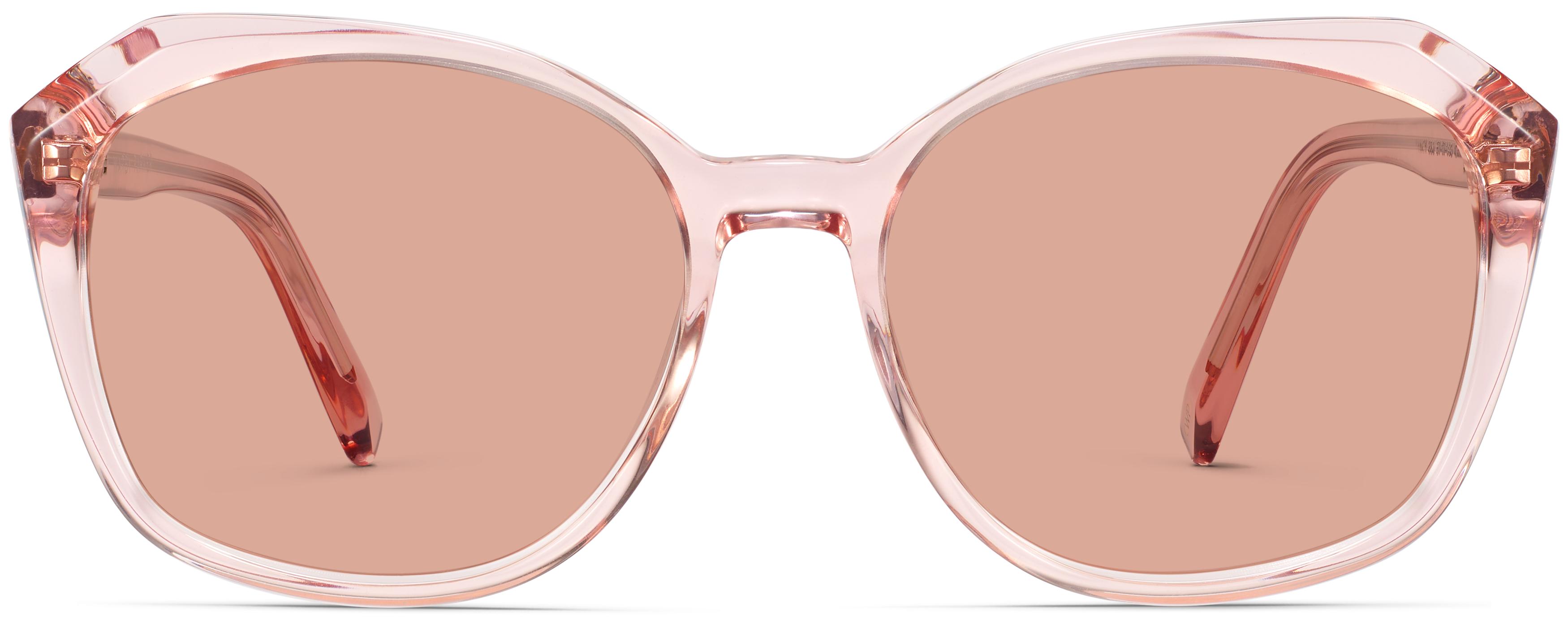Nancy Low Bridge Fit Sunglasses in Cognac Tortoise | Warby 