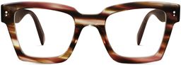 Sonia in Striped Magnolia with Cognac Tortoise, thumbnail 4
