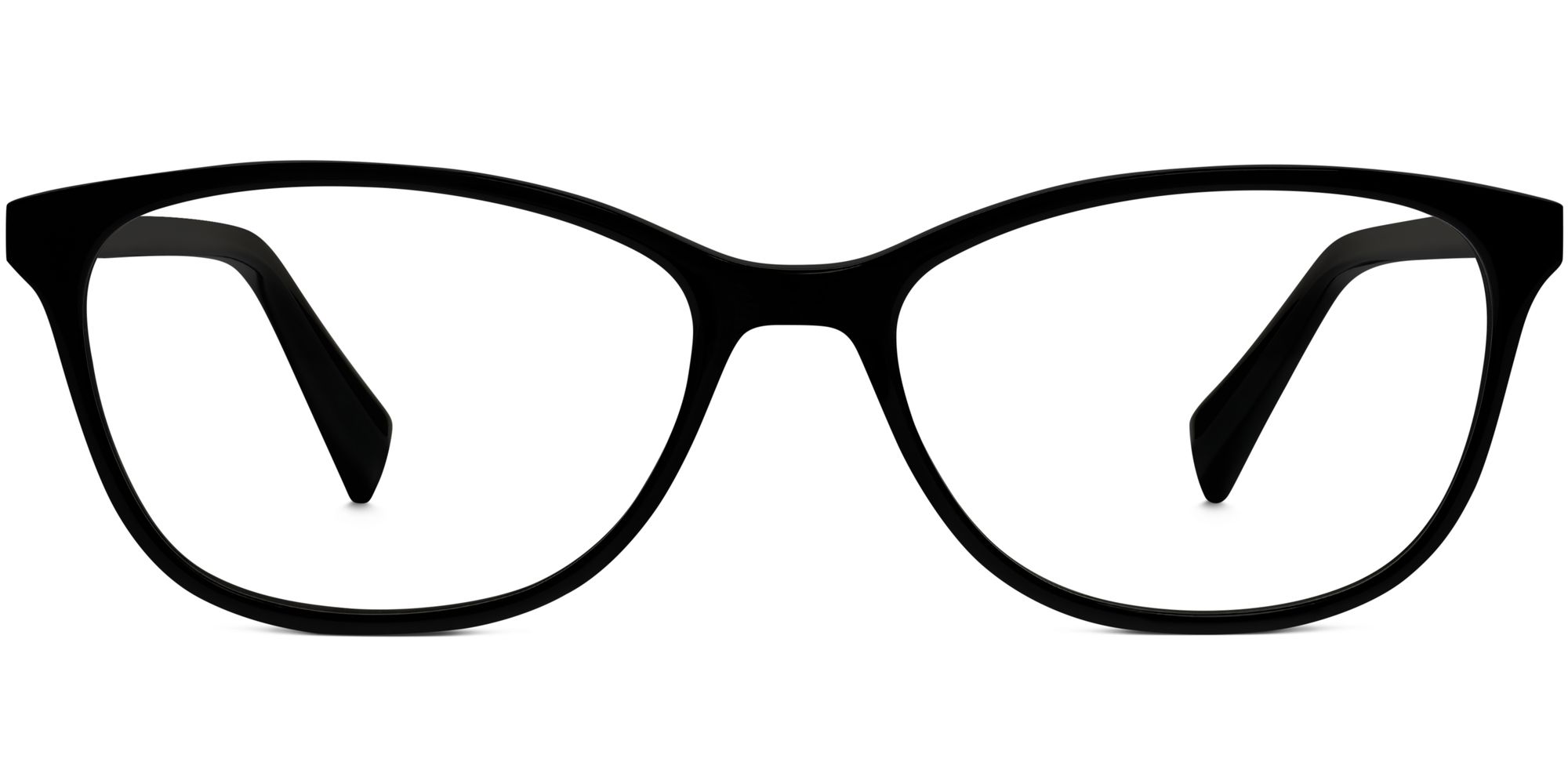 Warby Parker Daisy Eyeglasses in Jet Black for Women