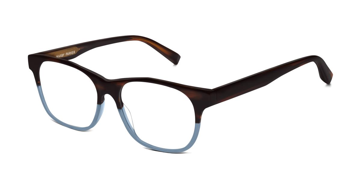 Warby Parker Everson Eyeglasses in Eastern Bluebird Fade for Men