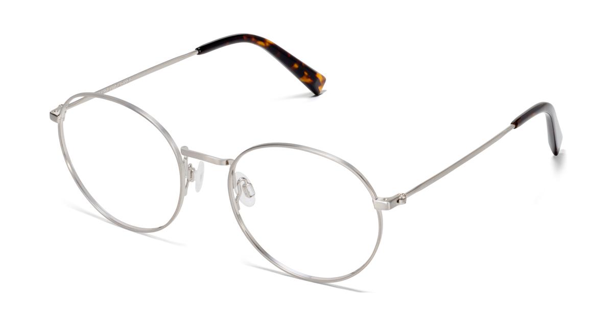 Warby Parker Simon Eyeglasses In Antique Silver For Men