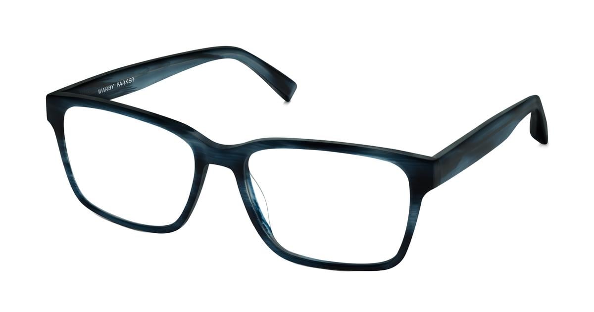 Warby Parker Nash Eyeglasses in Deep Sea Blue for Men