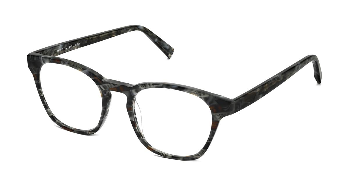 Felix Eyeglasses in Striped Marble for Women | Warby Parker
