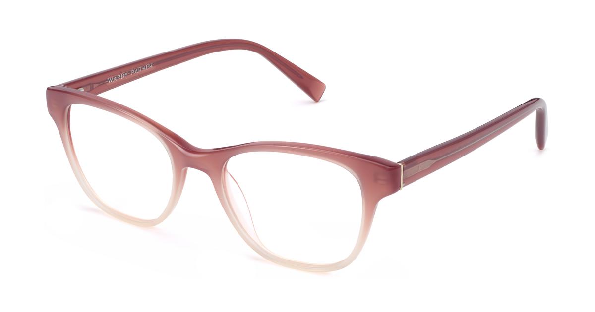 Amelia Eyeglasses in Rose Clay Fade for Women | Warby Parker