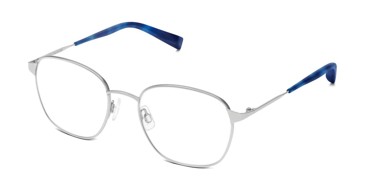 Warby Parker Nesbit Eyeglasses in Jet Silver for Women