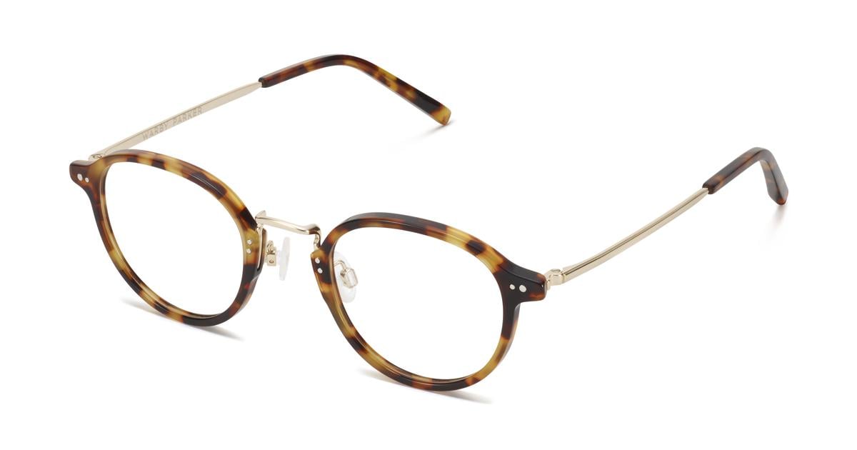 Warby Parker Thorpe Eyeglasses In Acorn Tortoise With Riesling For Men