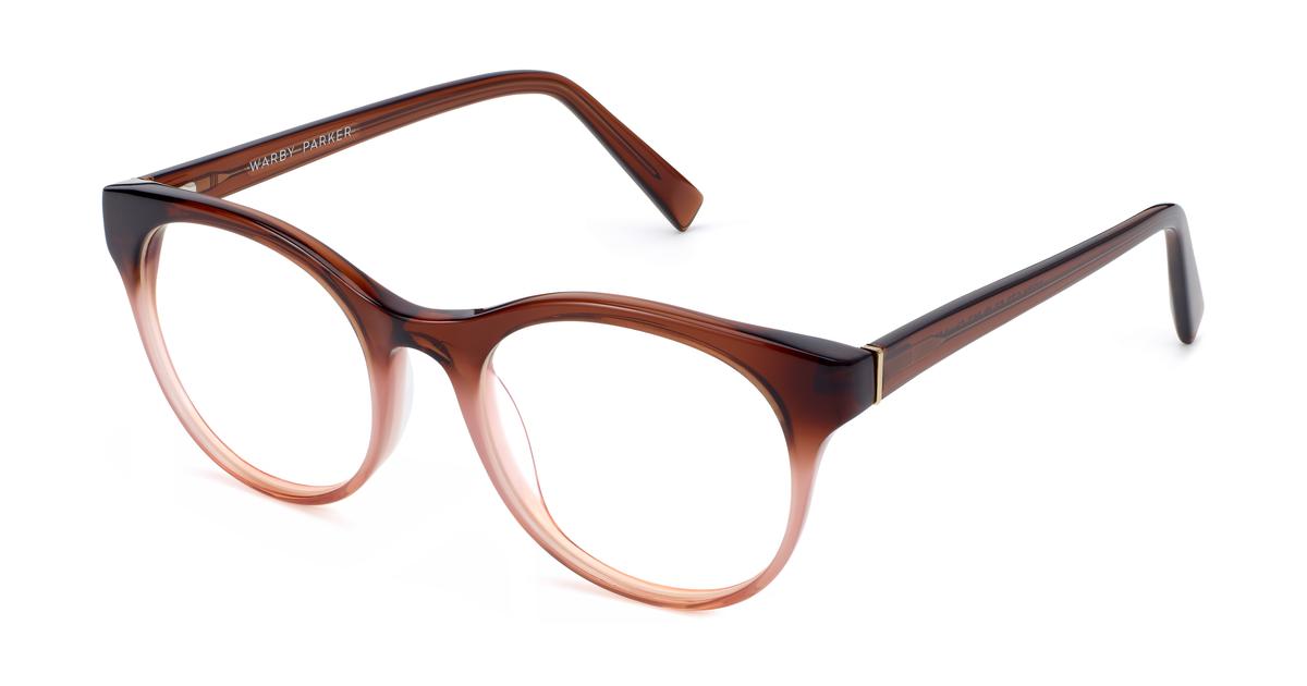 Remy Eyeglasses in Rose Honey Fade for Women | Warby Parker