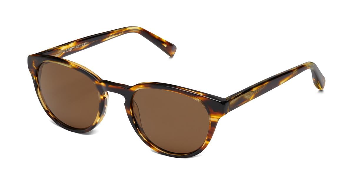 Warby Parker Percey Sunglasses In Striped Sassafras For Women