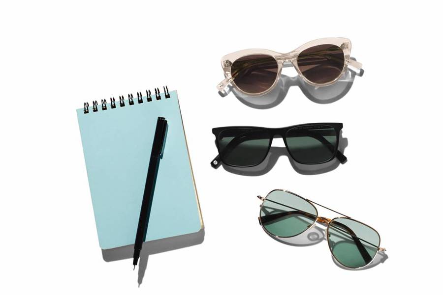 Photograph of assorted frames